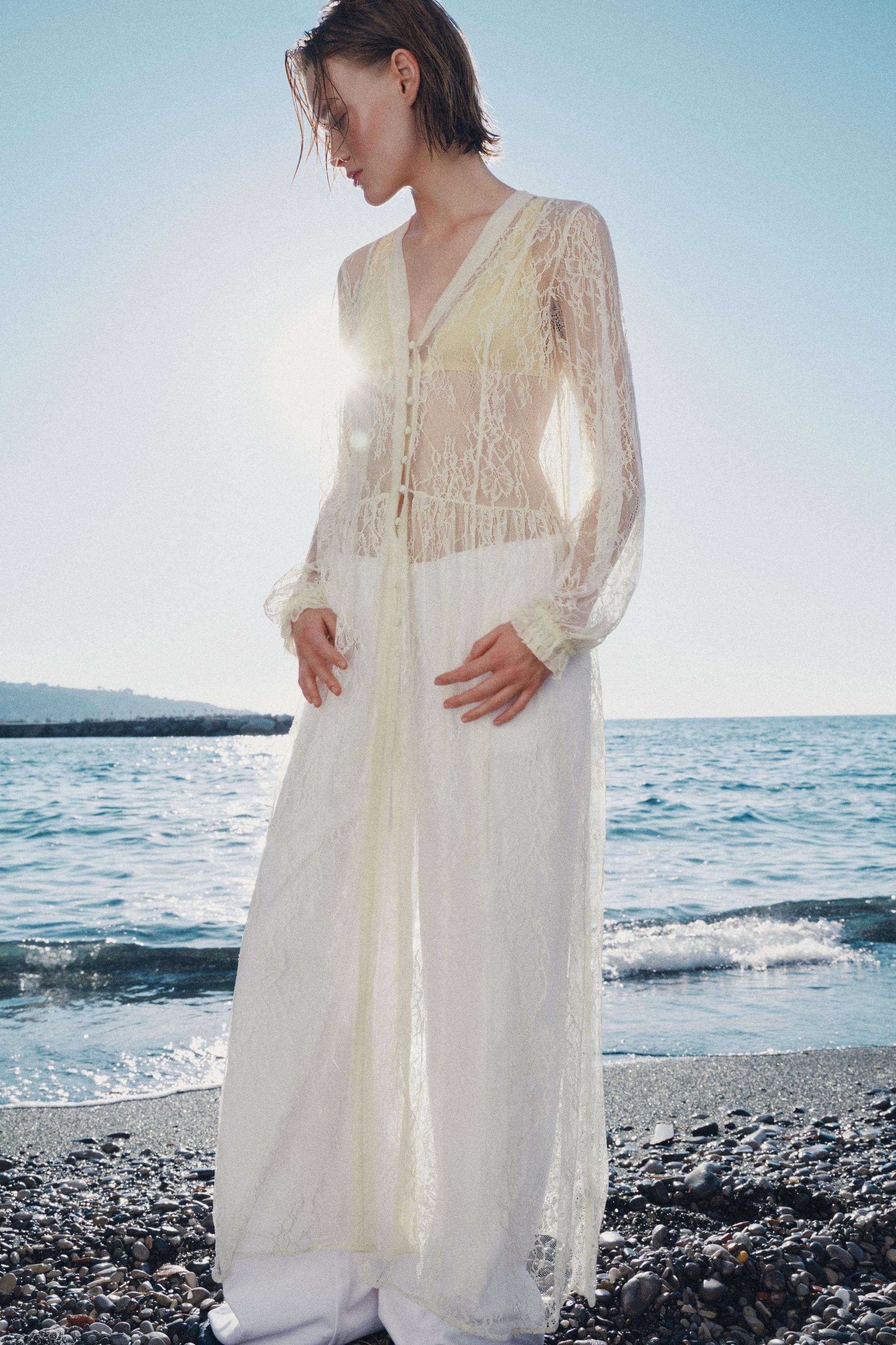 ZW COLLECTION LONG LACE DRESS